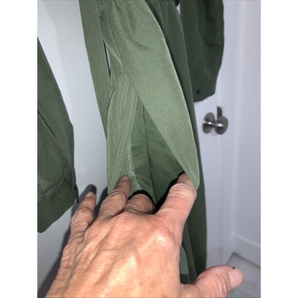 Gap Wrap Culotte Jumpsuit Sz Small Tall Monterrey Modal/Poly Cinched Waist - Picture 6 of 10